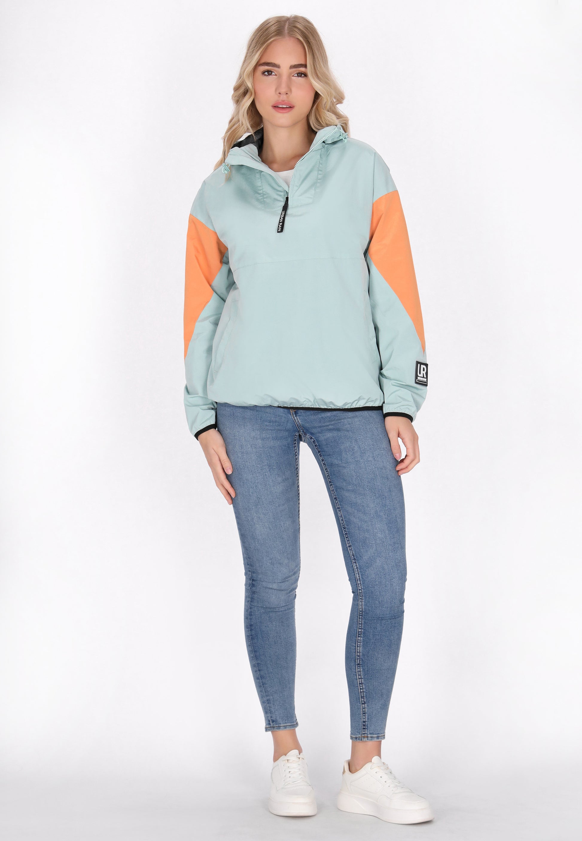 Städtischer Regen von Schmuddelwedda Damen Blousonjacke