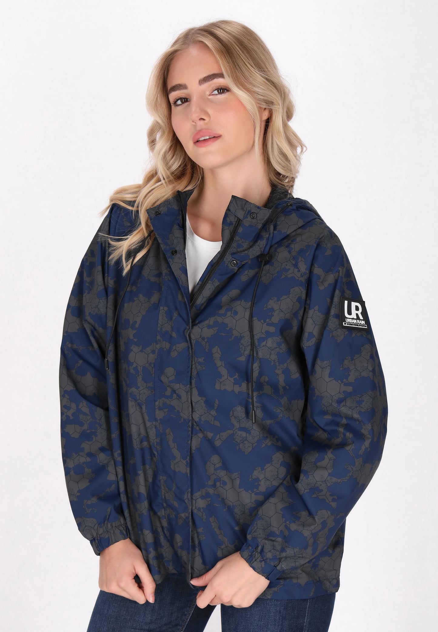 urban rain by Schmuddelwedda Women's Oversized Anorak