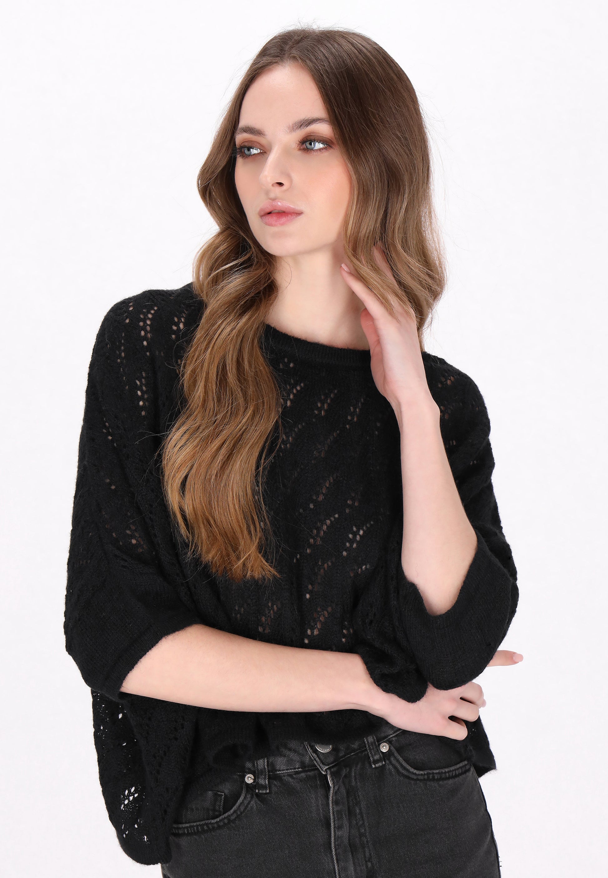 DreiMaster Vintage Damen Poncho