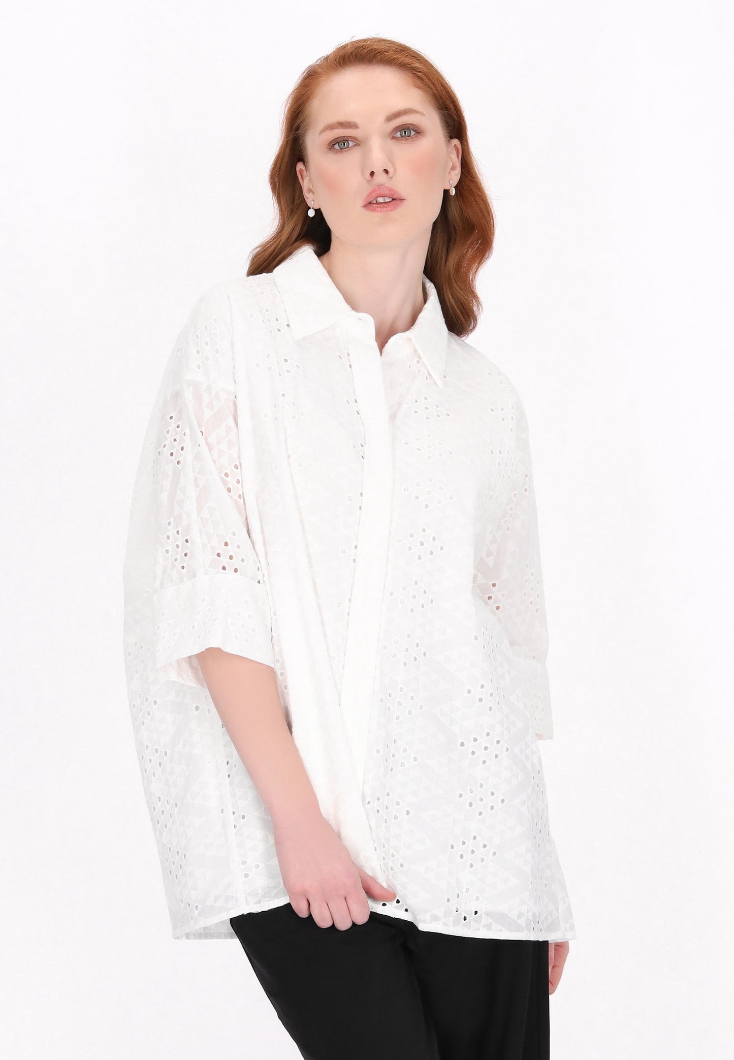 DreiMaster klasyczna bluzka damska