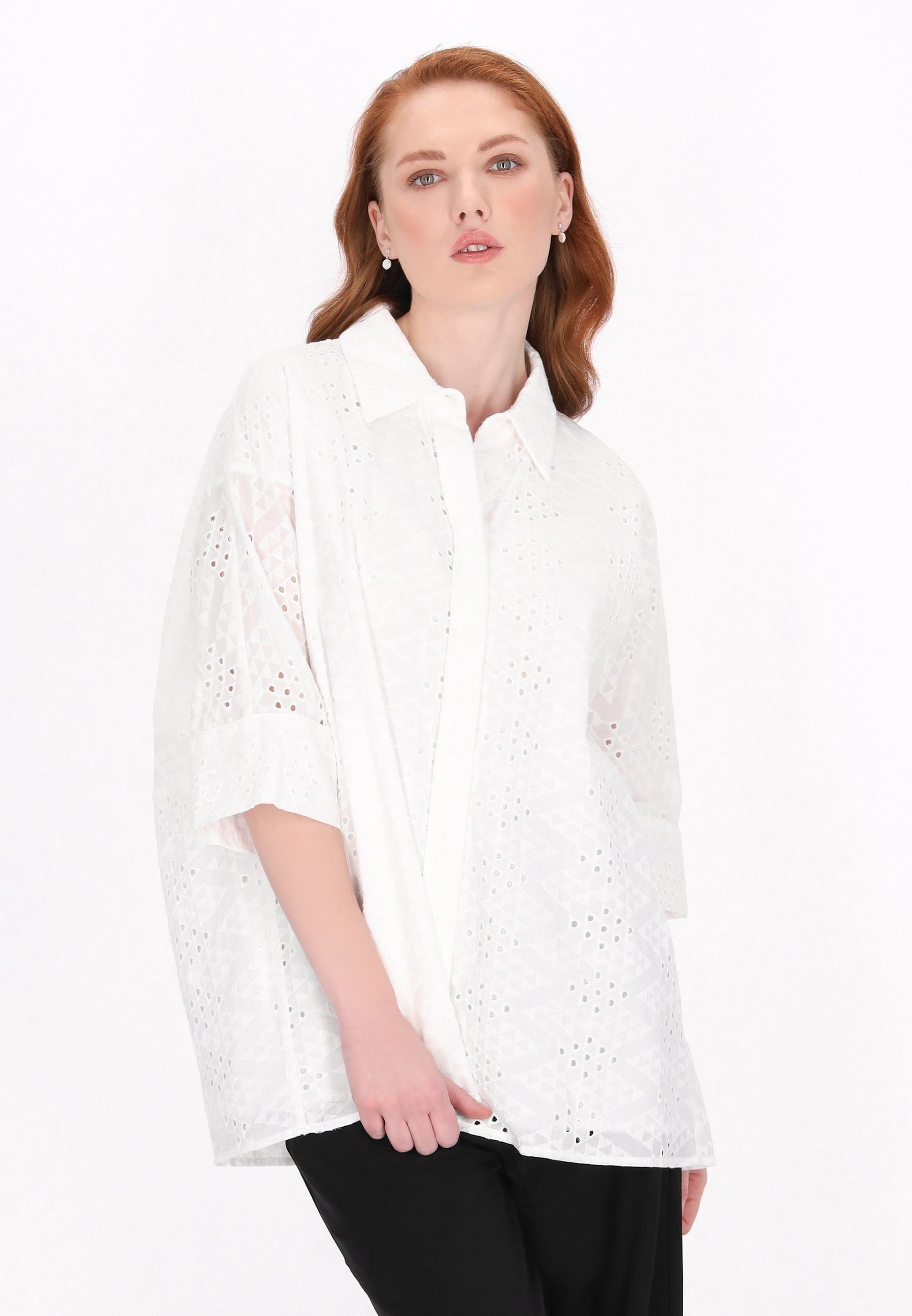 DreiMaster klasyczna bluzka damska