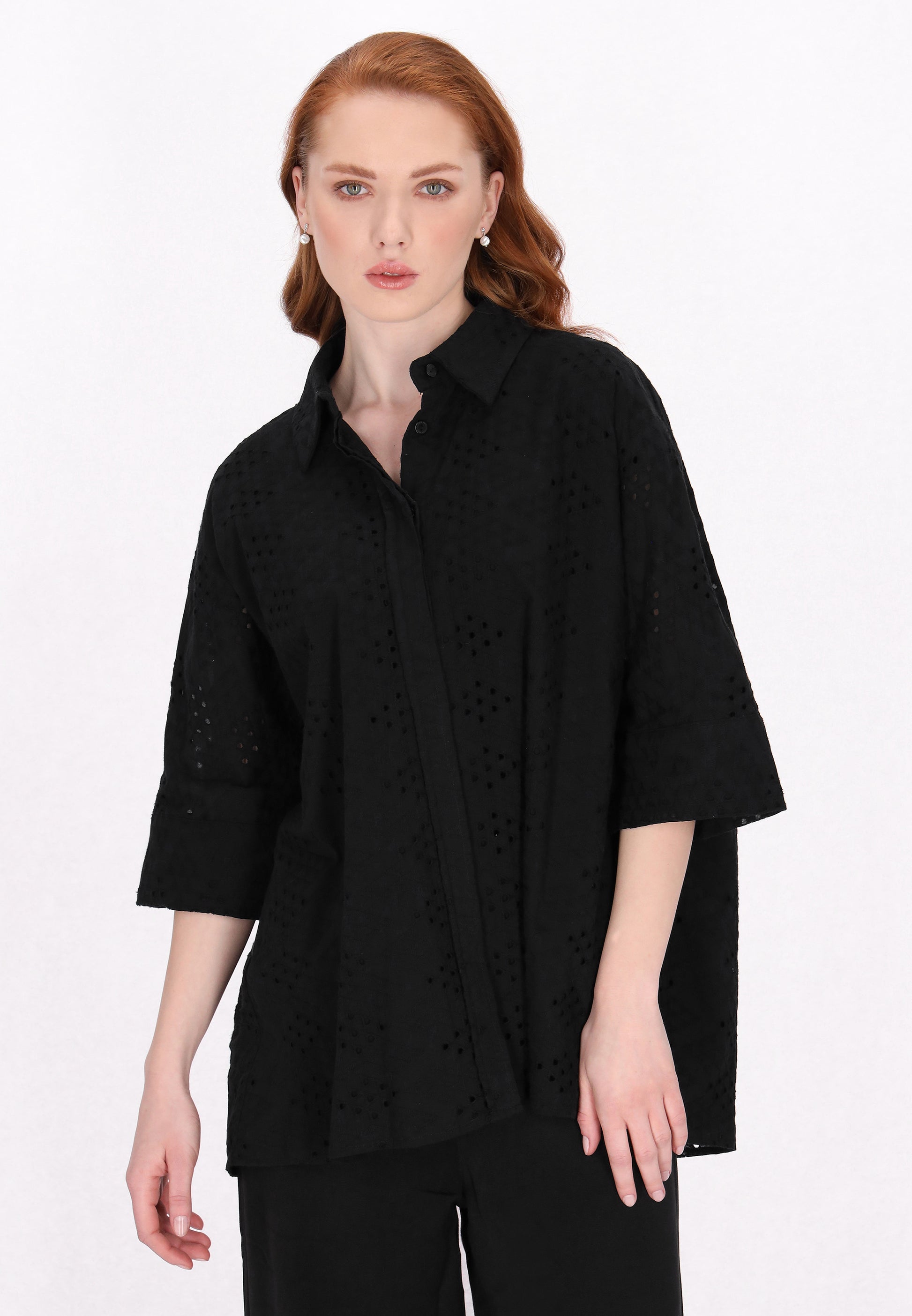 DreiMaster klasyczna bluzka damska