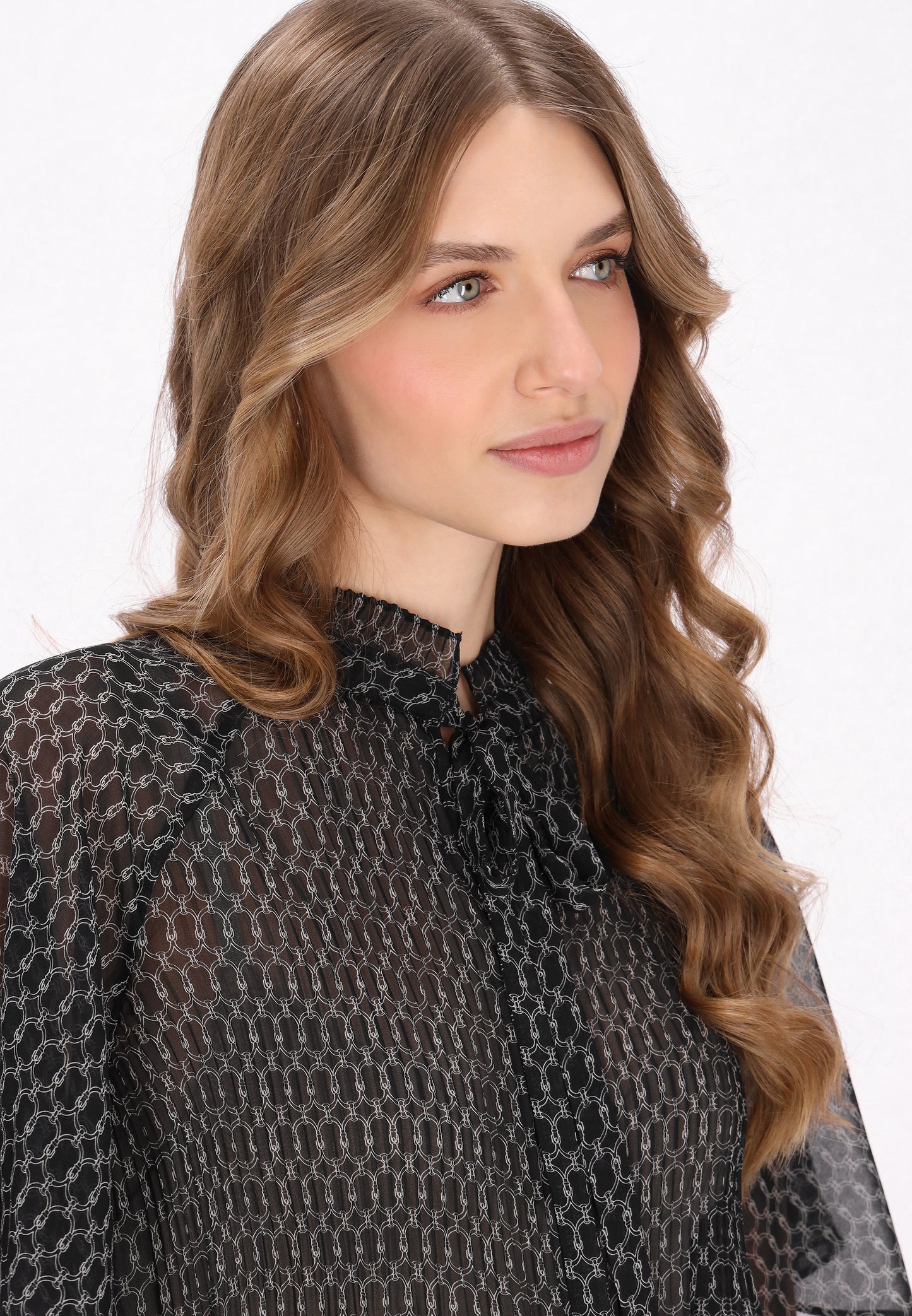 DreiMaster Klassische Damenbluse