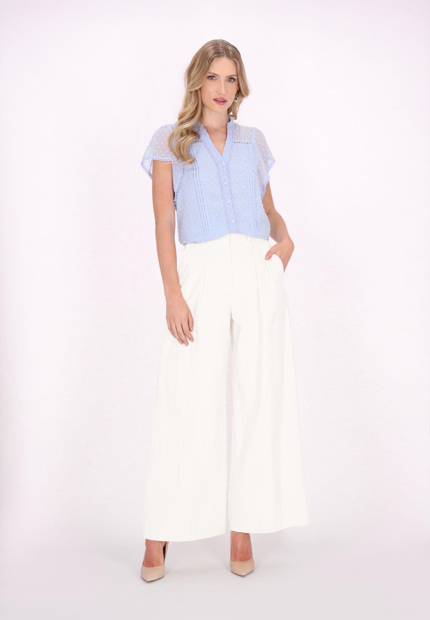 DreiMaster klasyczna bluzka damska