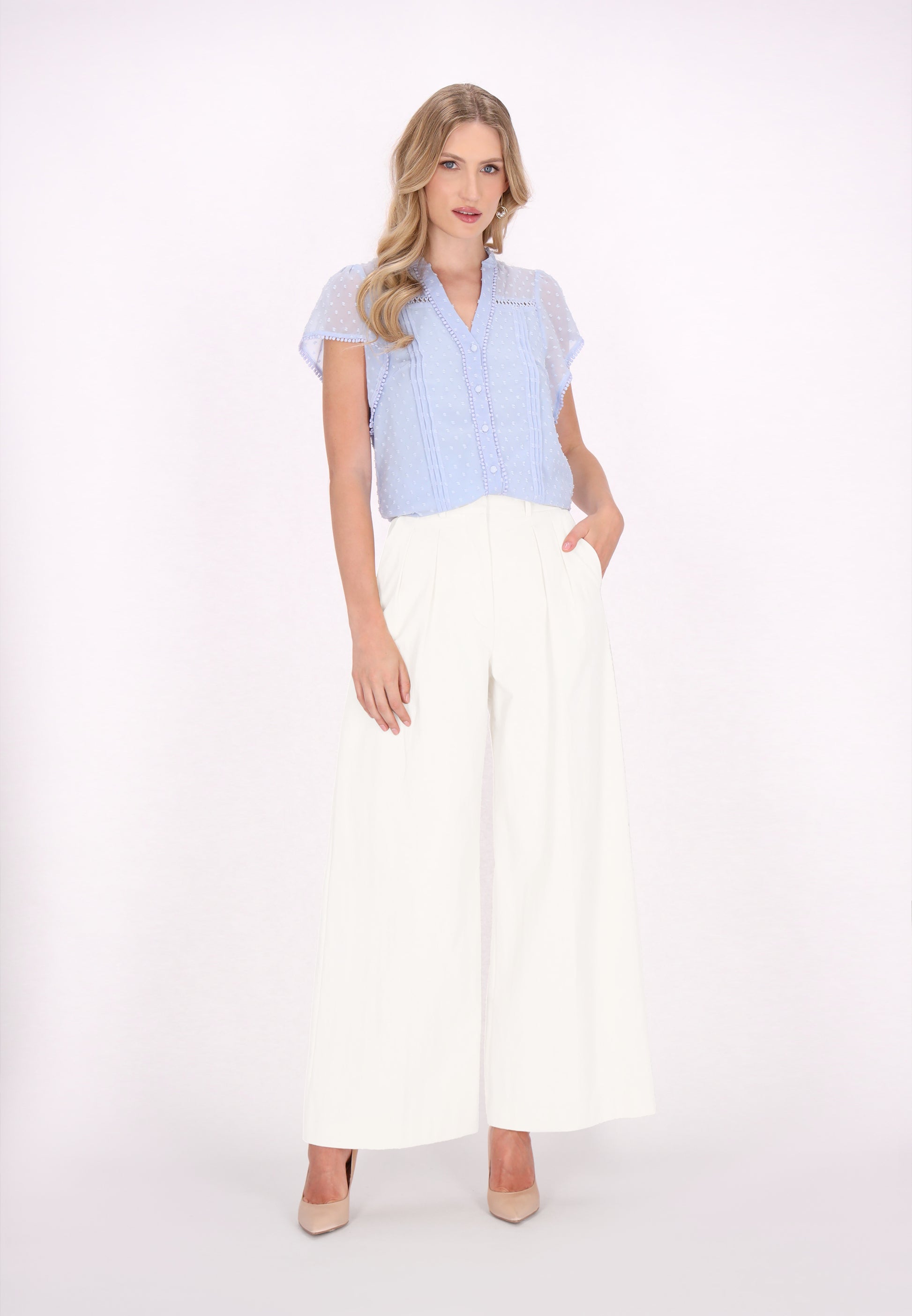 DreiMaster klasyczna bluzka damska