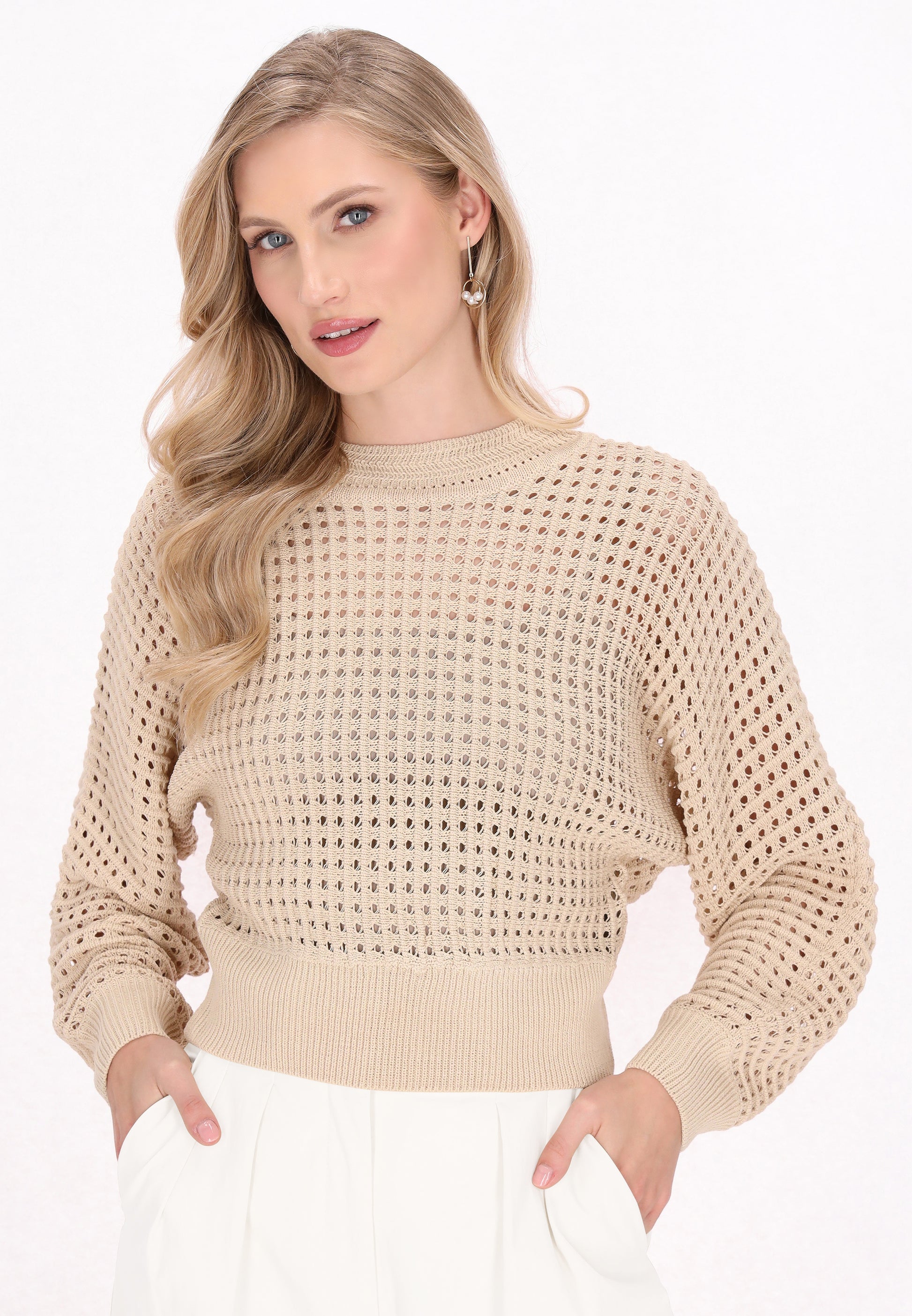 DreiMaster Klassik damski sweter