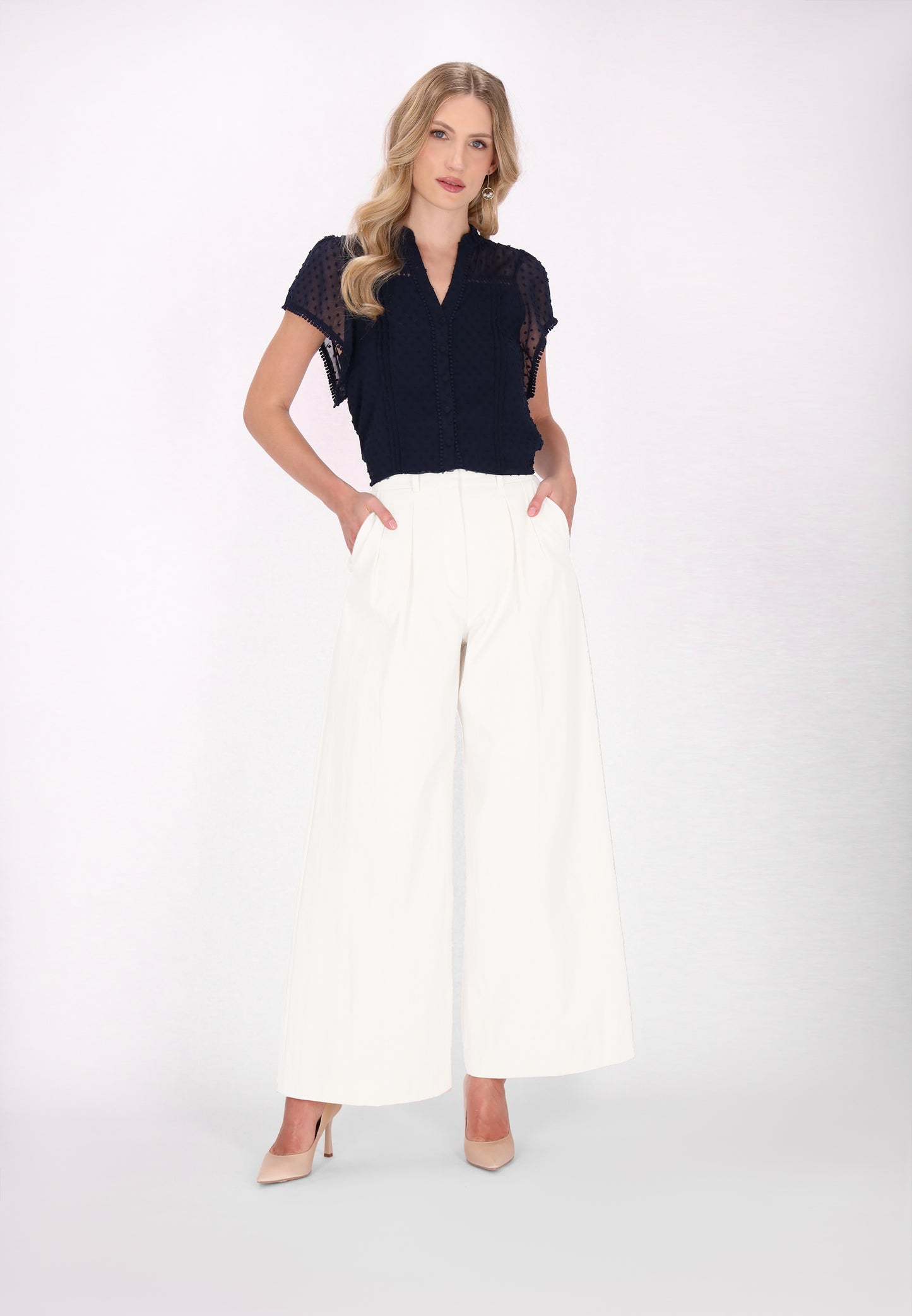 DreiMaster klasyczna bluzka damska