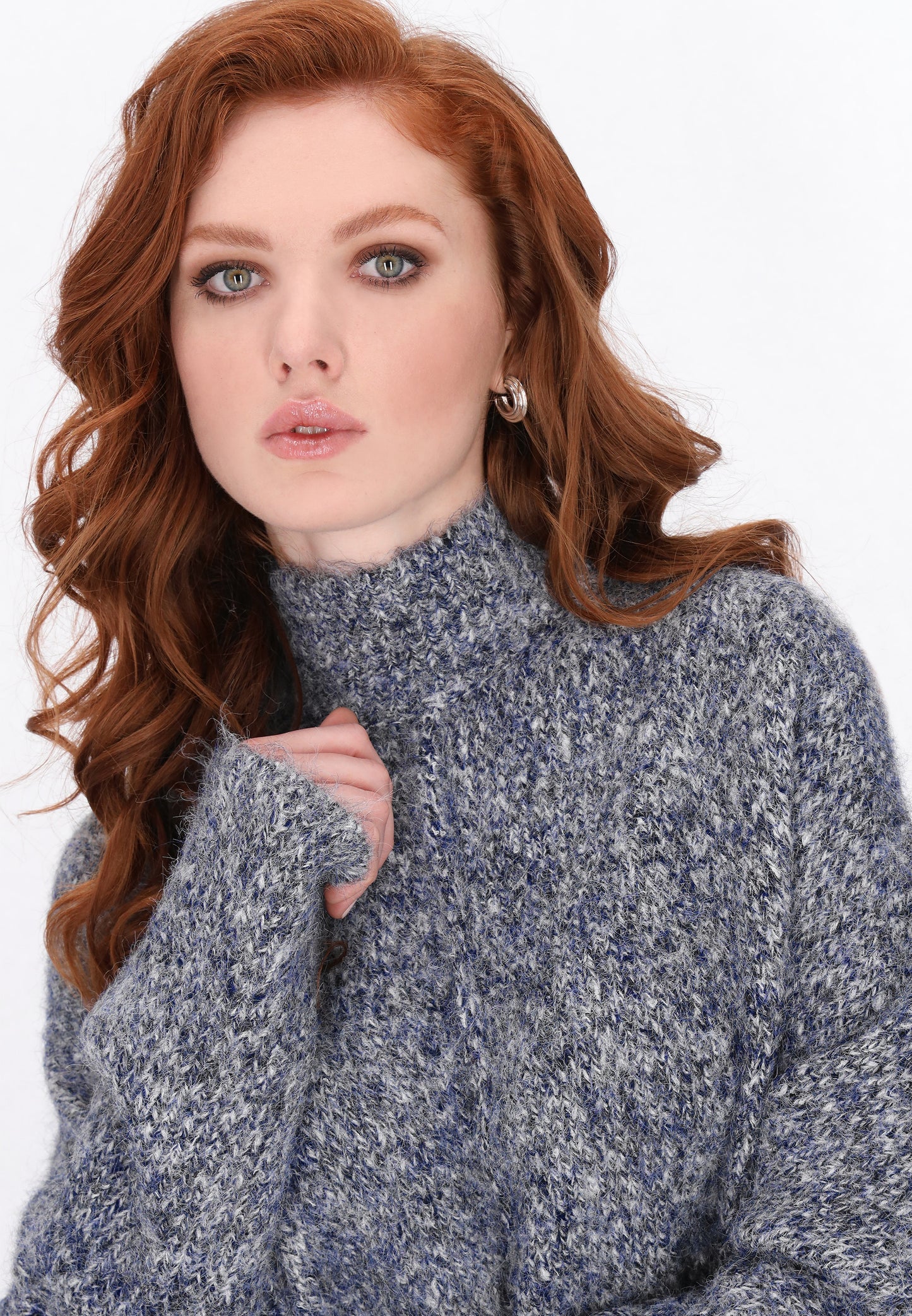 DreiMaster Vintage damski poncho