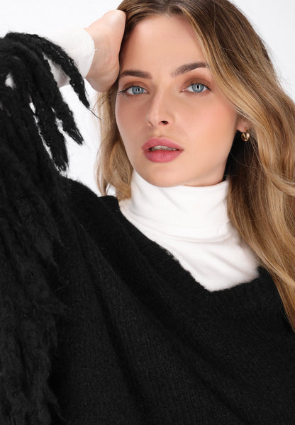 DreiMaster Vintage Damen Poncho