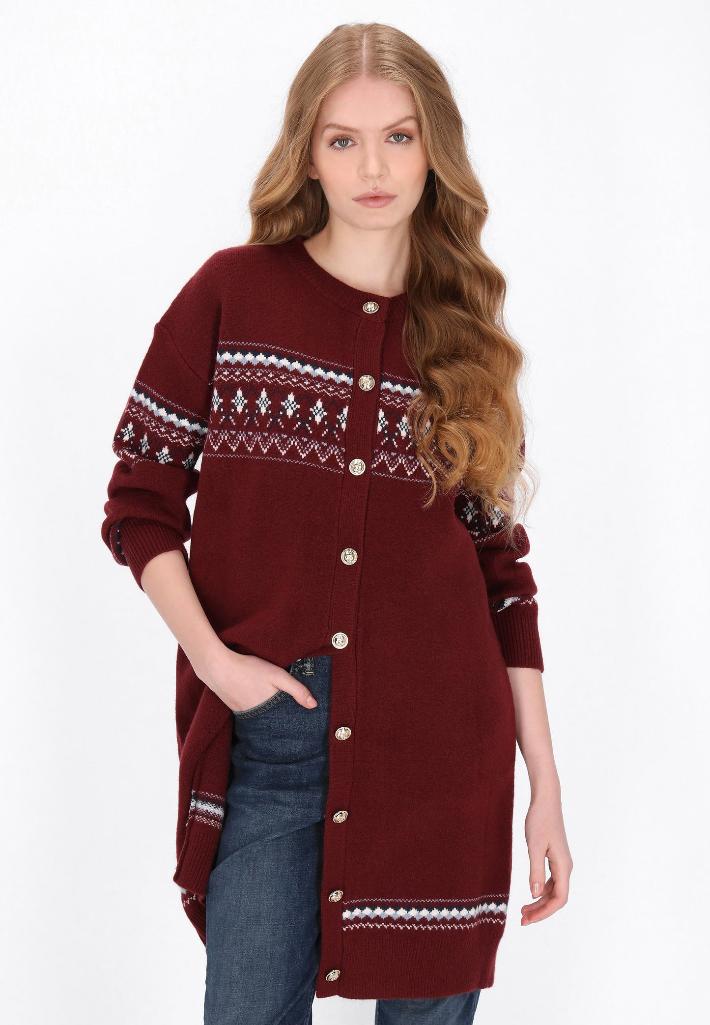 DreiMaster Maritim Kardigan dla Kobiety