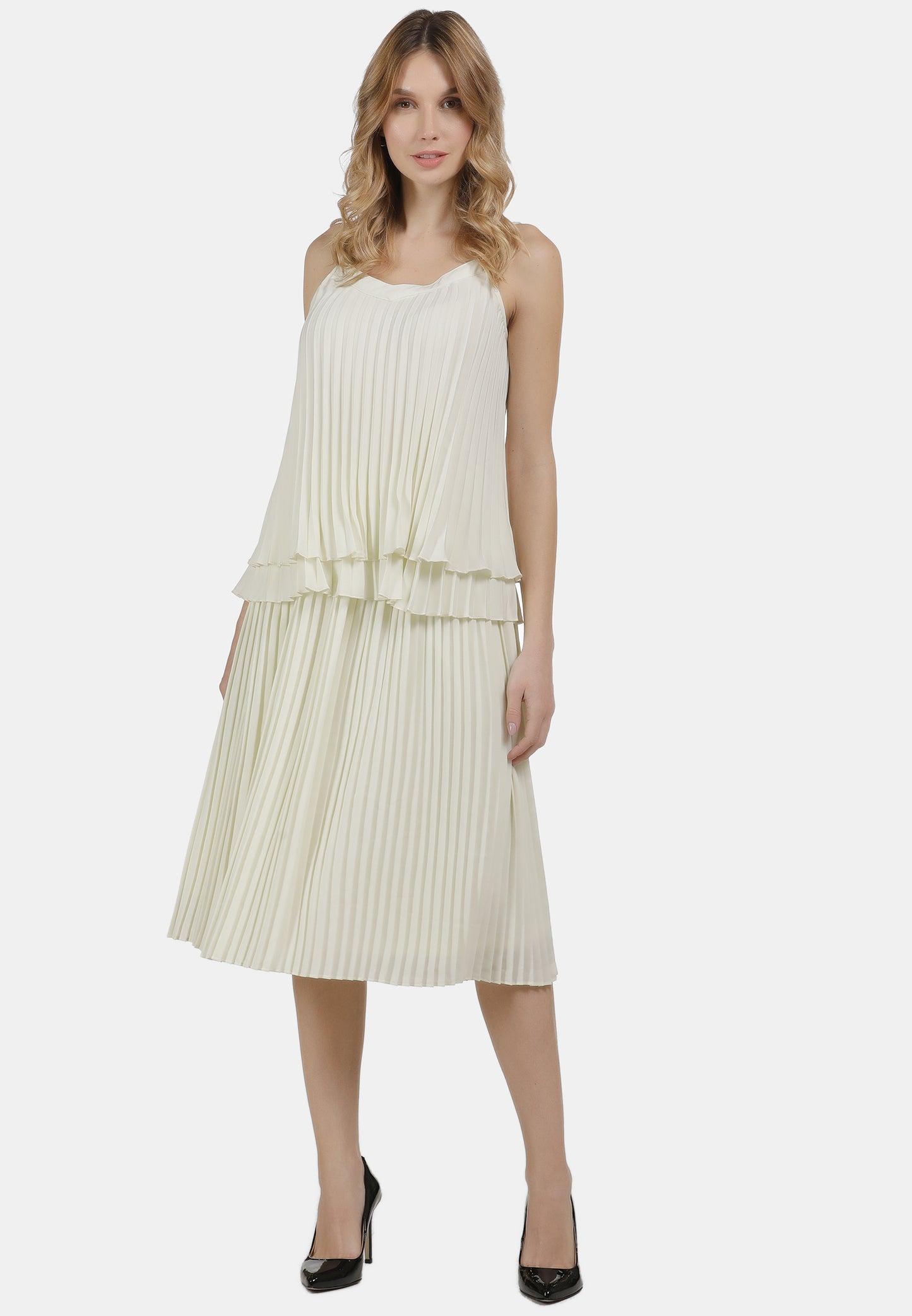 DreiMaster Klassik damska plisowana spódnica