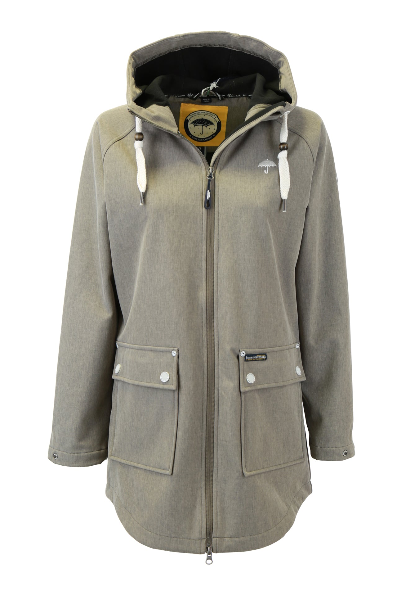 Schmuddelwedda damski krótki płaszcz