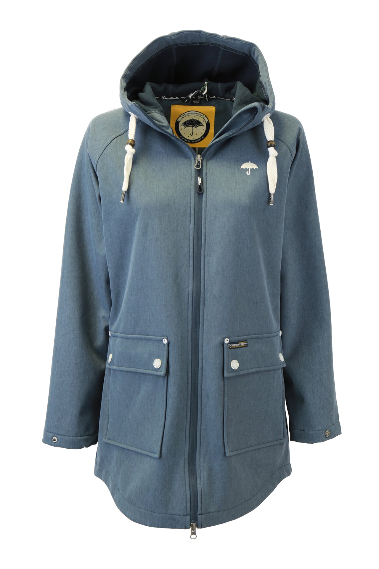 Schmuddelwedda damski krótki płaszcz